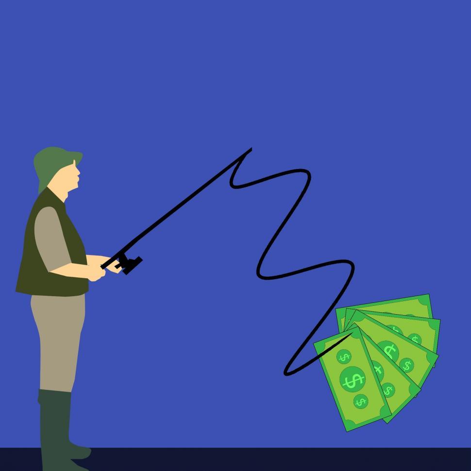 Free Image of money hunting  