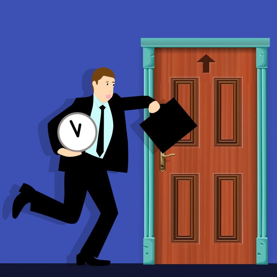 Free Image of running late  