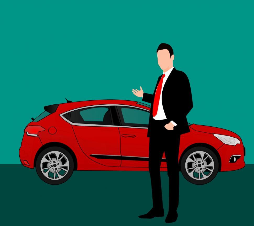 Free Image of car dealership  