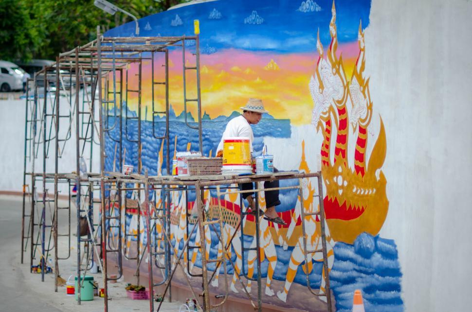 Free Image of Wall Painting  