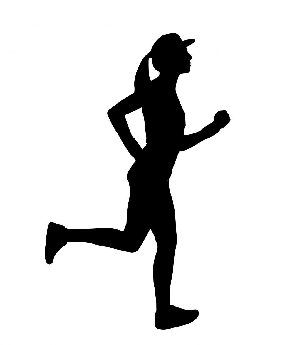 Free Image of runner Silhouette  