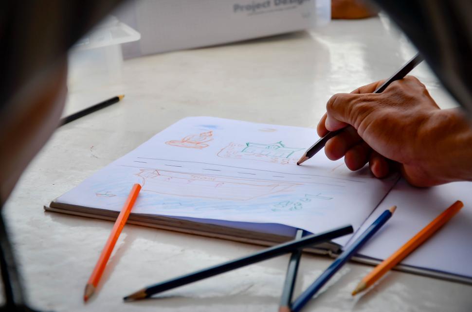 Free Image of Hand Writing  