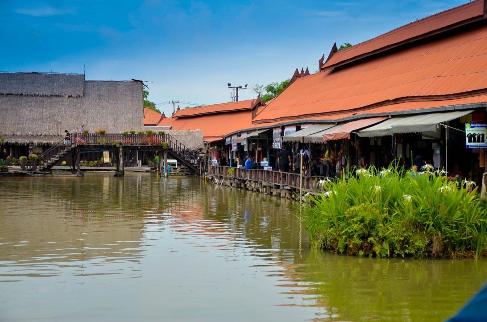 Free Image of Local Market - Thailand 