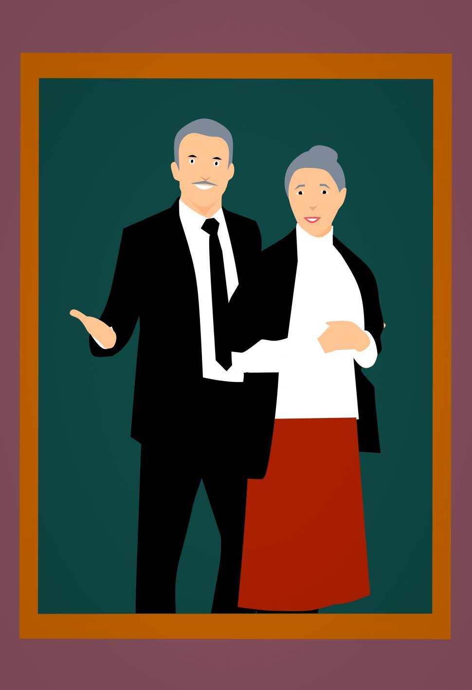 Free Image of grandparents  