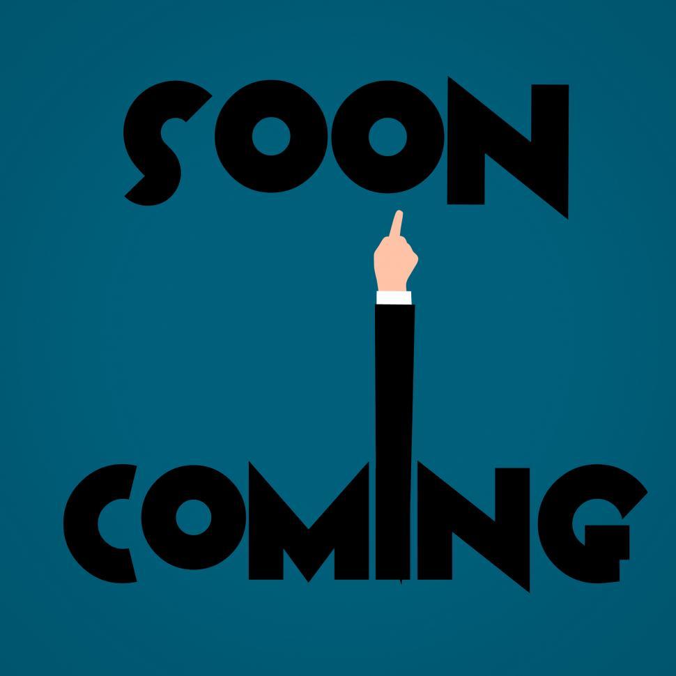 Free Image of coming soon sign  