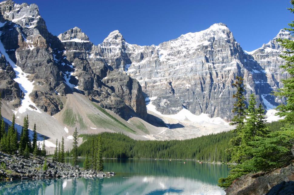 Free Image of Morain Lake 