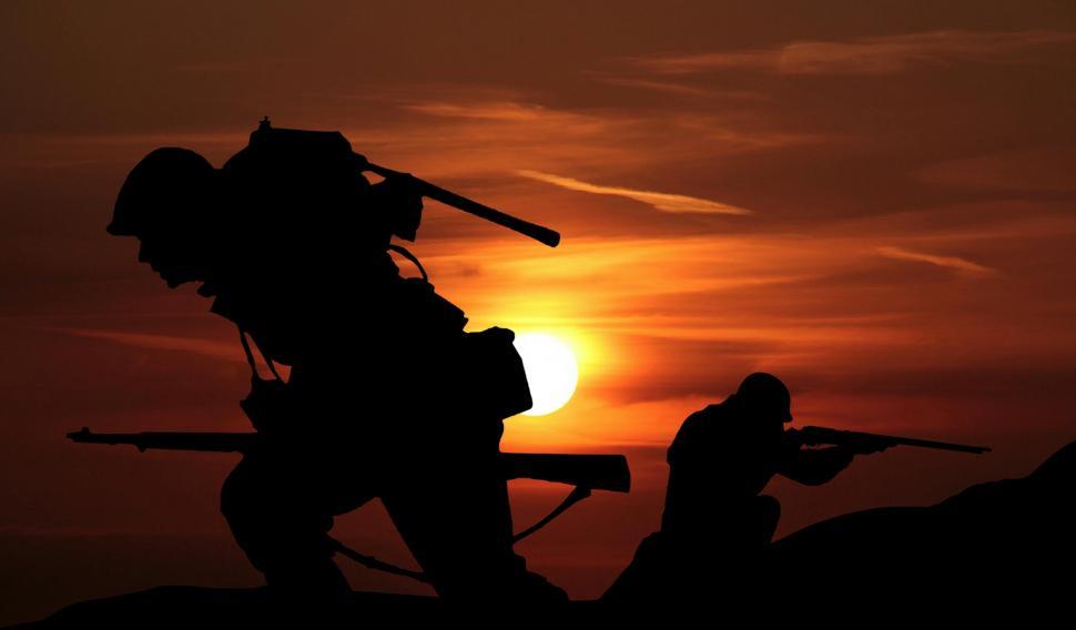 Free Image of war battlefield  