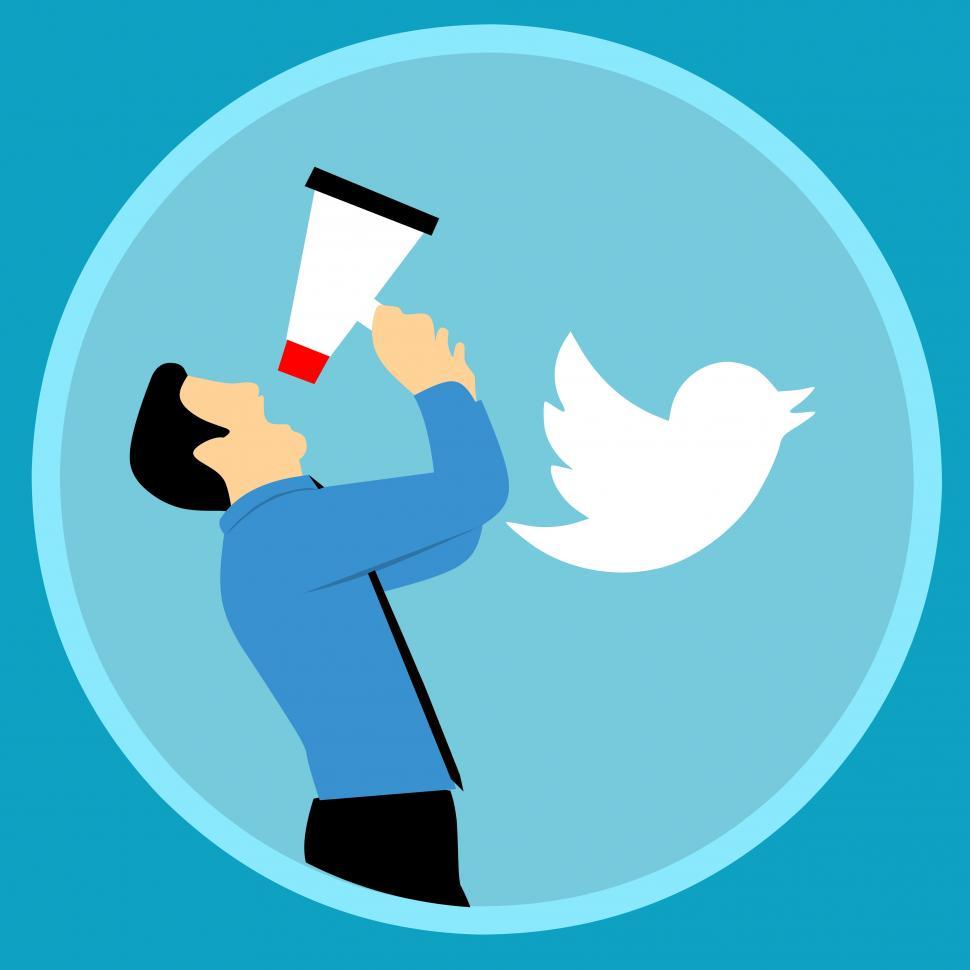 Free Image of Twitter marketing  