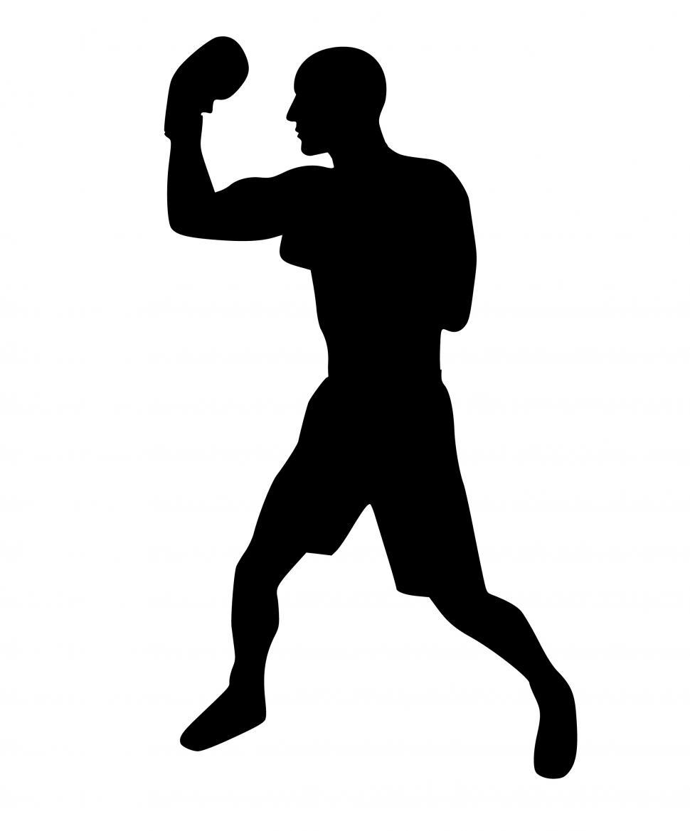 Free Image of boxing Silhouette  