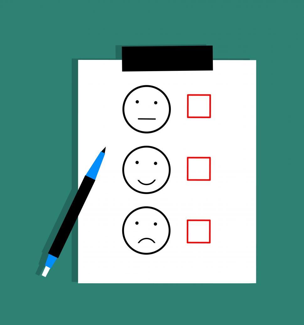 Free Image of feedback Survey satisfaction Illustration  