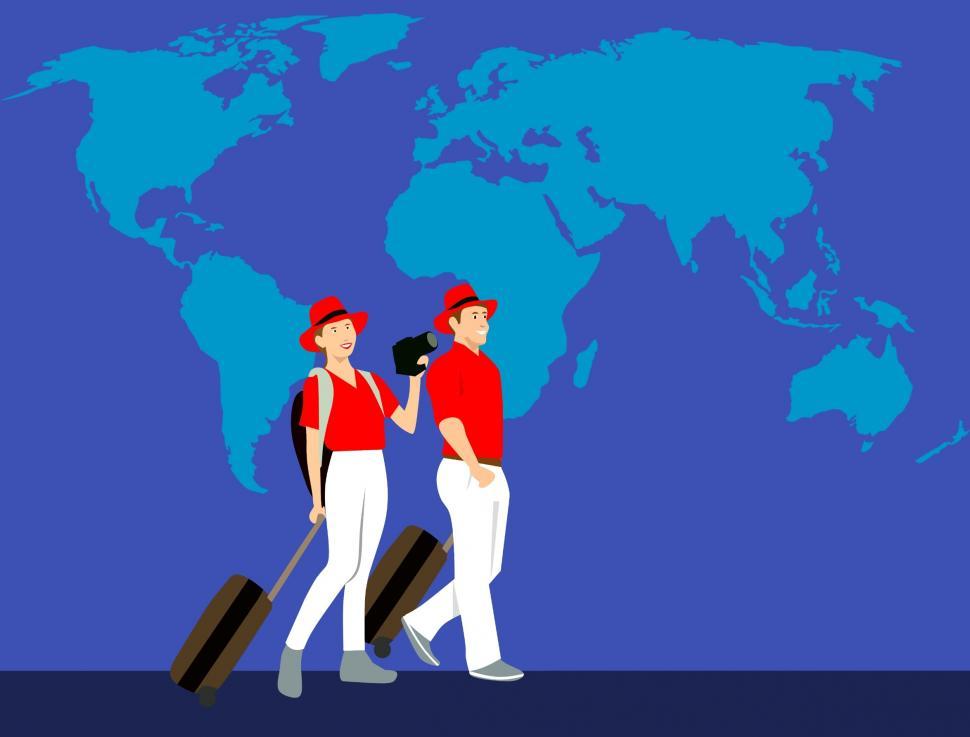 Free Image of traveling Illustration  