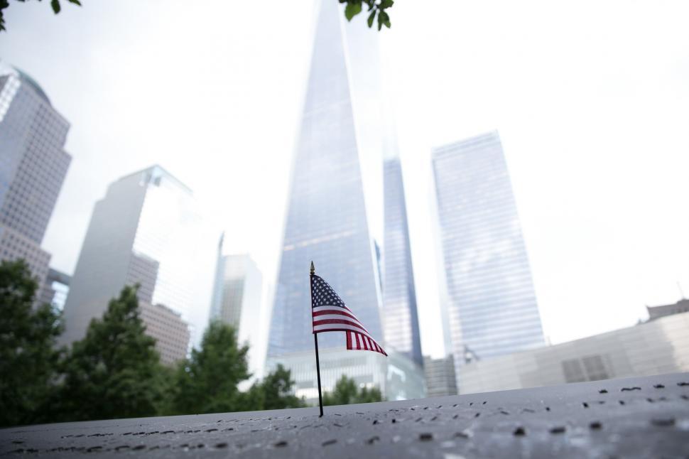 Free Image of American flag in New York 