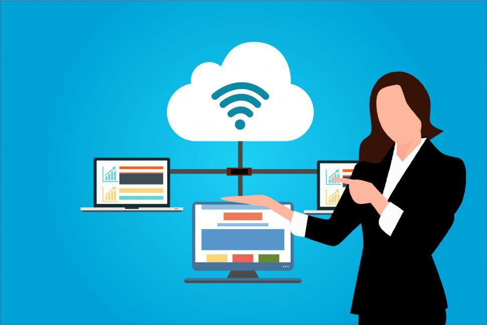 Free Image of cloud system  