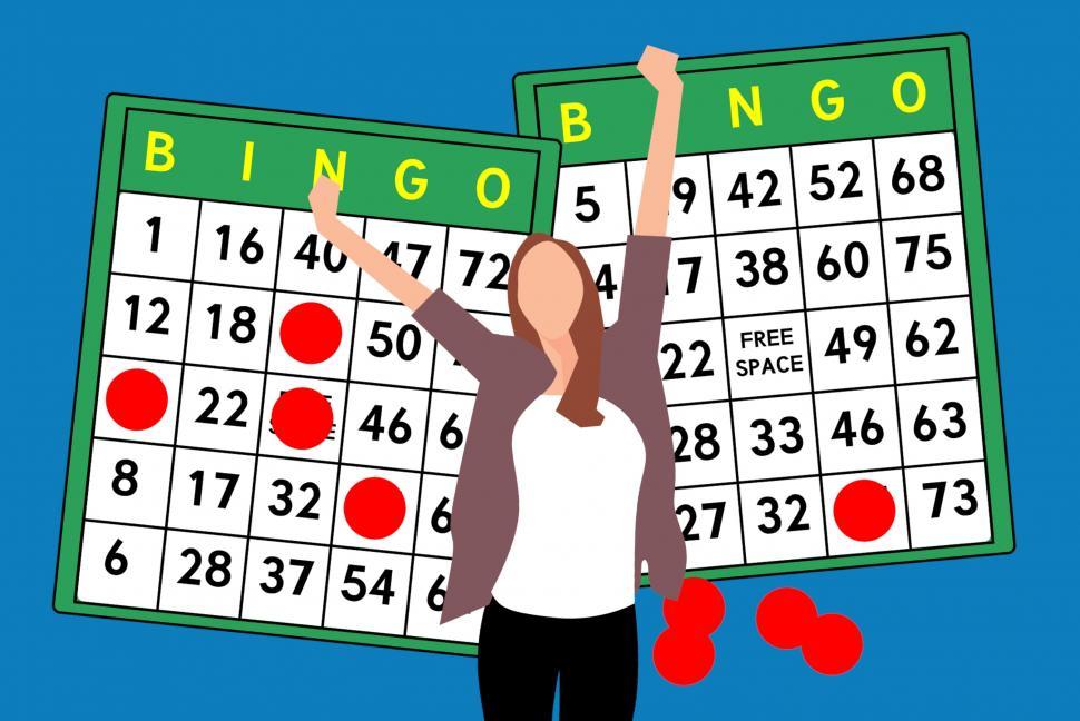 Free Image of bingo winner  