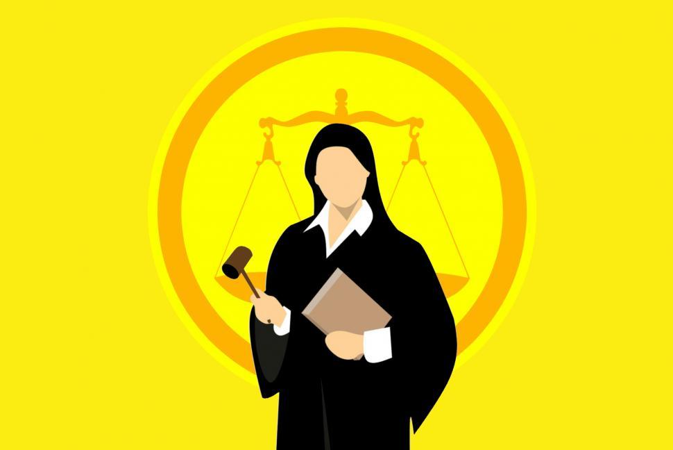Free Image of judge Illustration 
