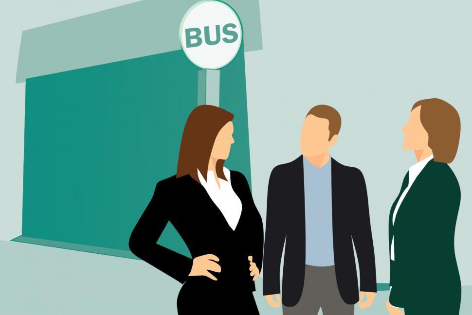 Free Image of bus station  