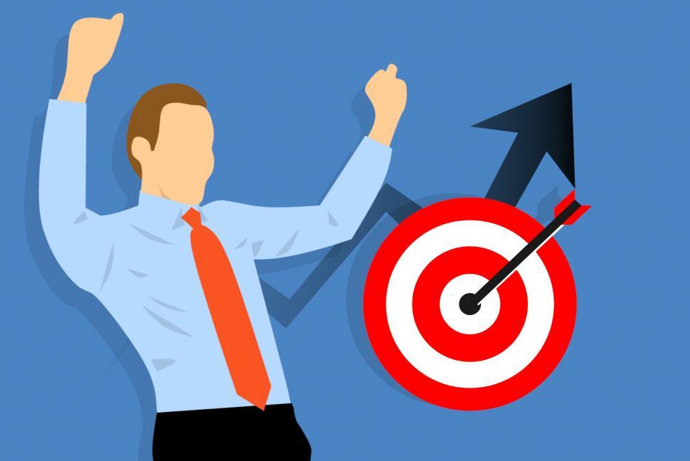 Free Image of achieving target celebration  