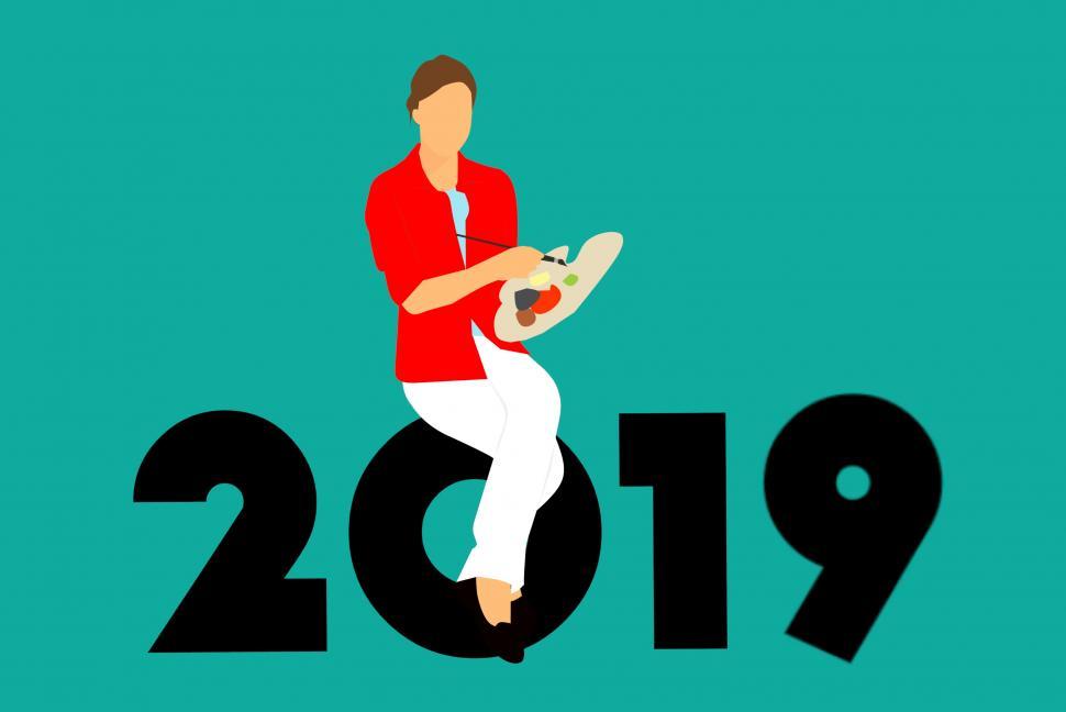 Free Image of 2019 paintings  