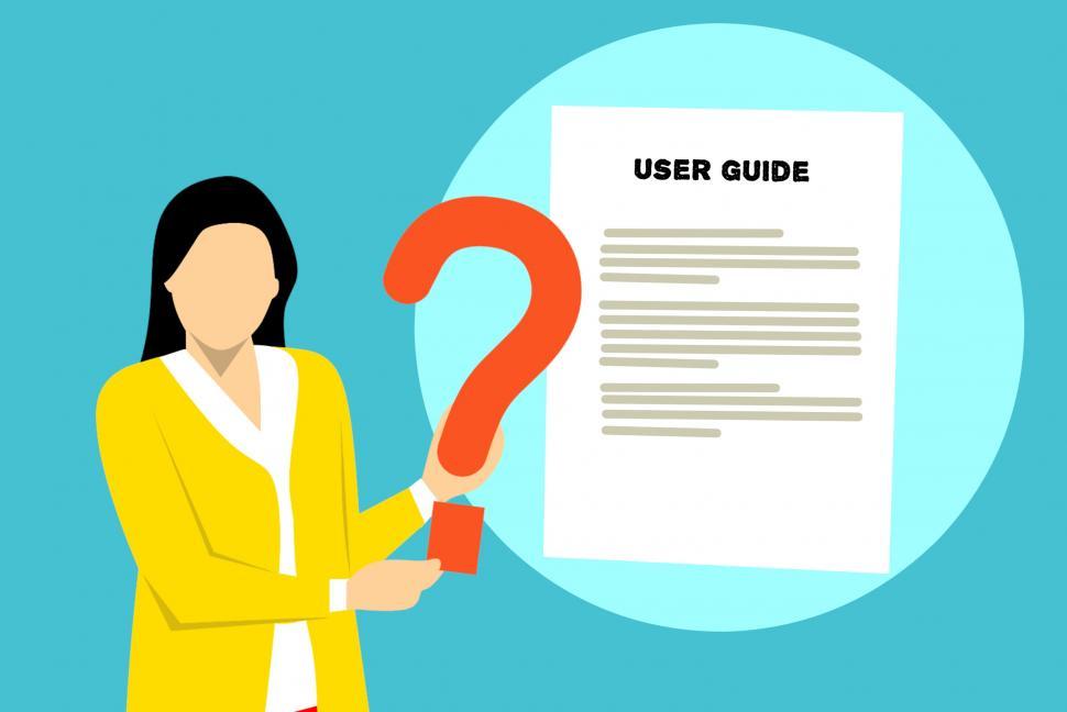 Free Image of User guide  