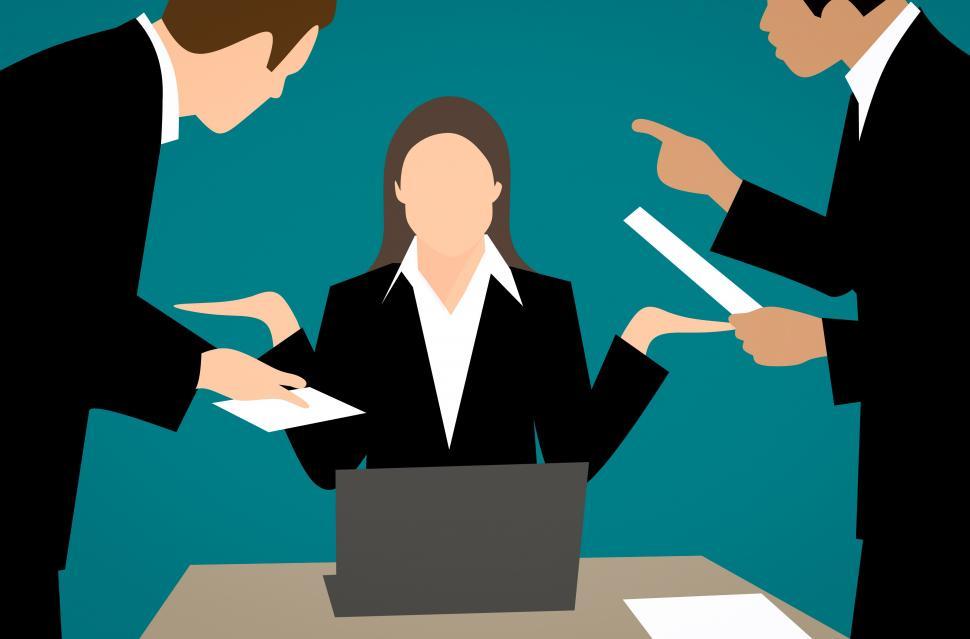 Free Image of business conflict  
