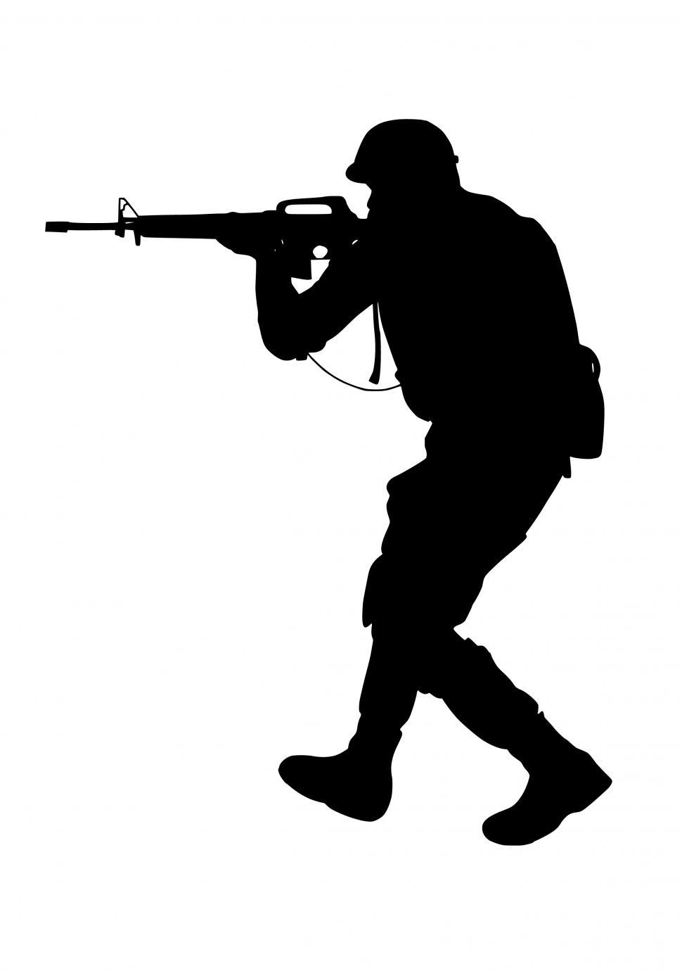 Free Image of special forces Silhouette  