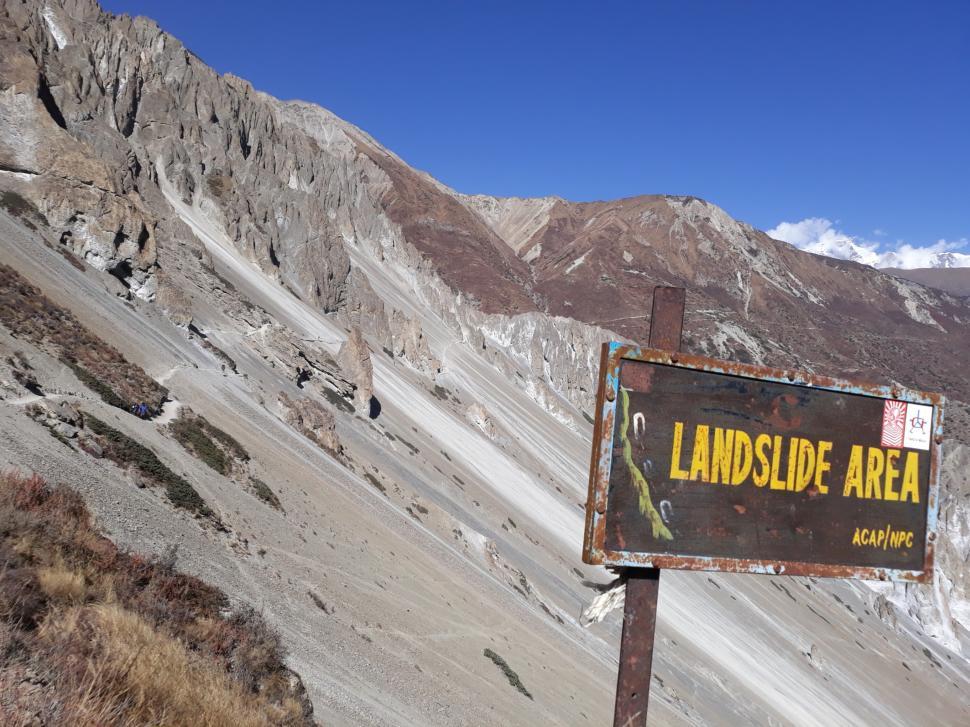 Free Image of Landslide Area  