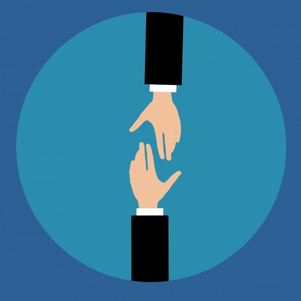 Free Image of hand reach out other  