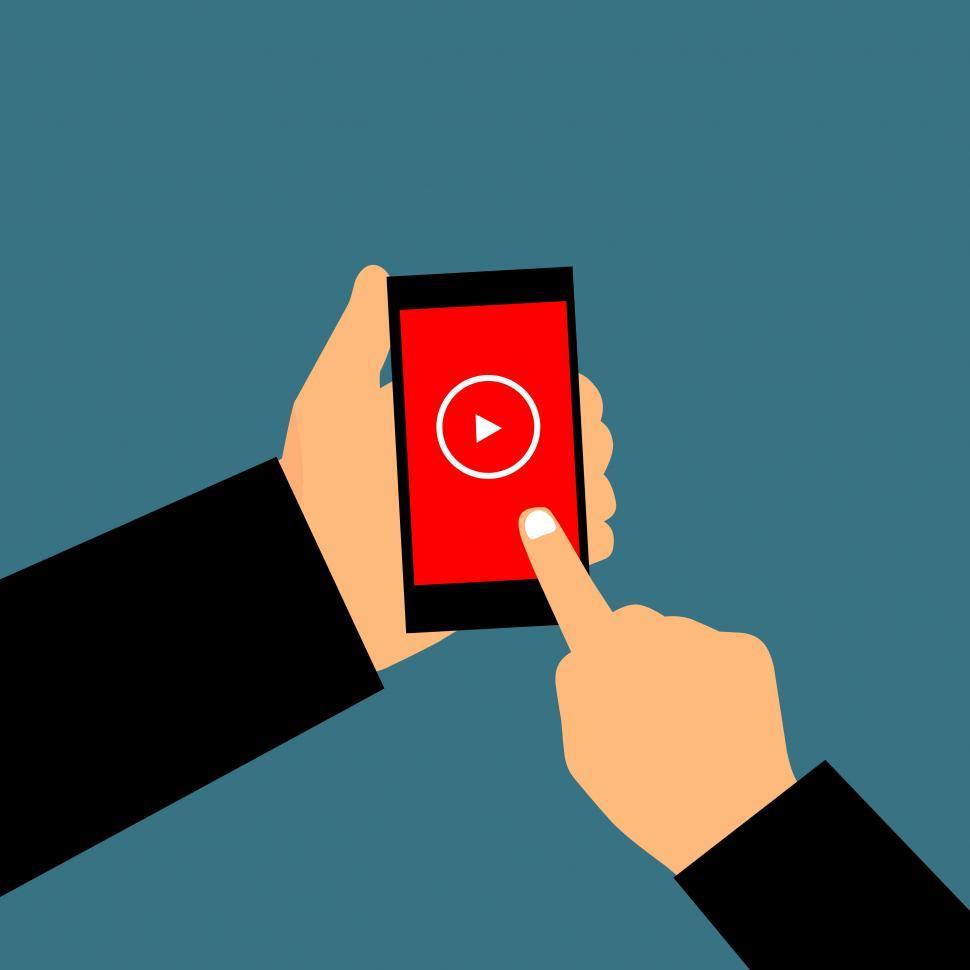 Free Image of watching videos online  