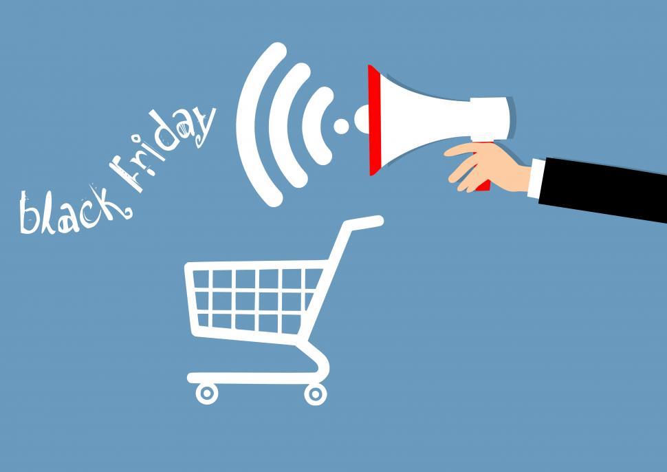 Free Image of Black Friday shopping  