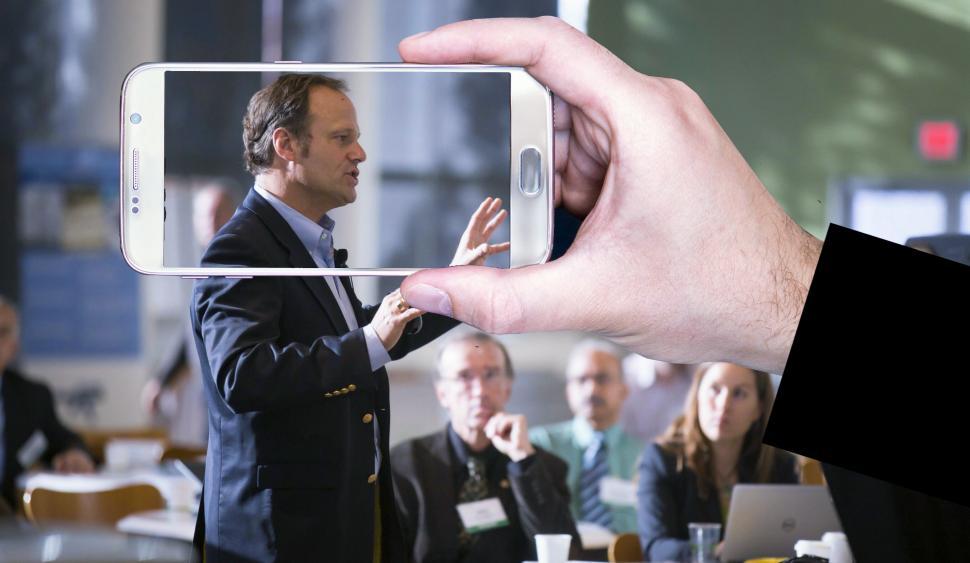 Free Image of public speaking  