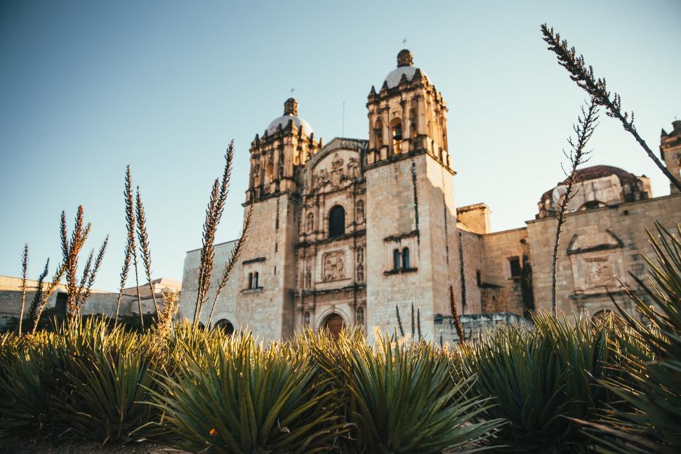 Free Image of Santo Domingo de Guzman in Oaxaca, Mexico 