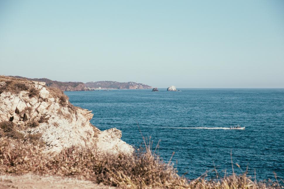 Free Image of Ocean view in Mexico 