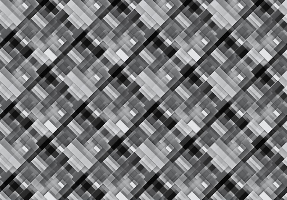 Free Image of Grayscale pattern background  