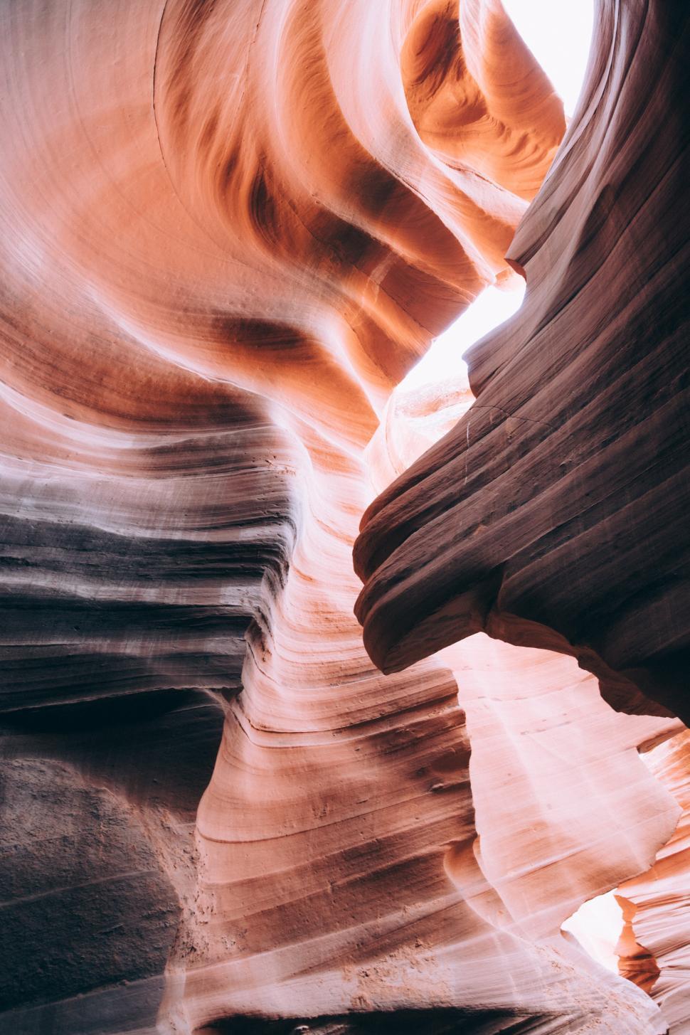 Free Image of Walls Inside Antelope canyon  