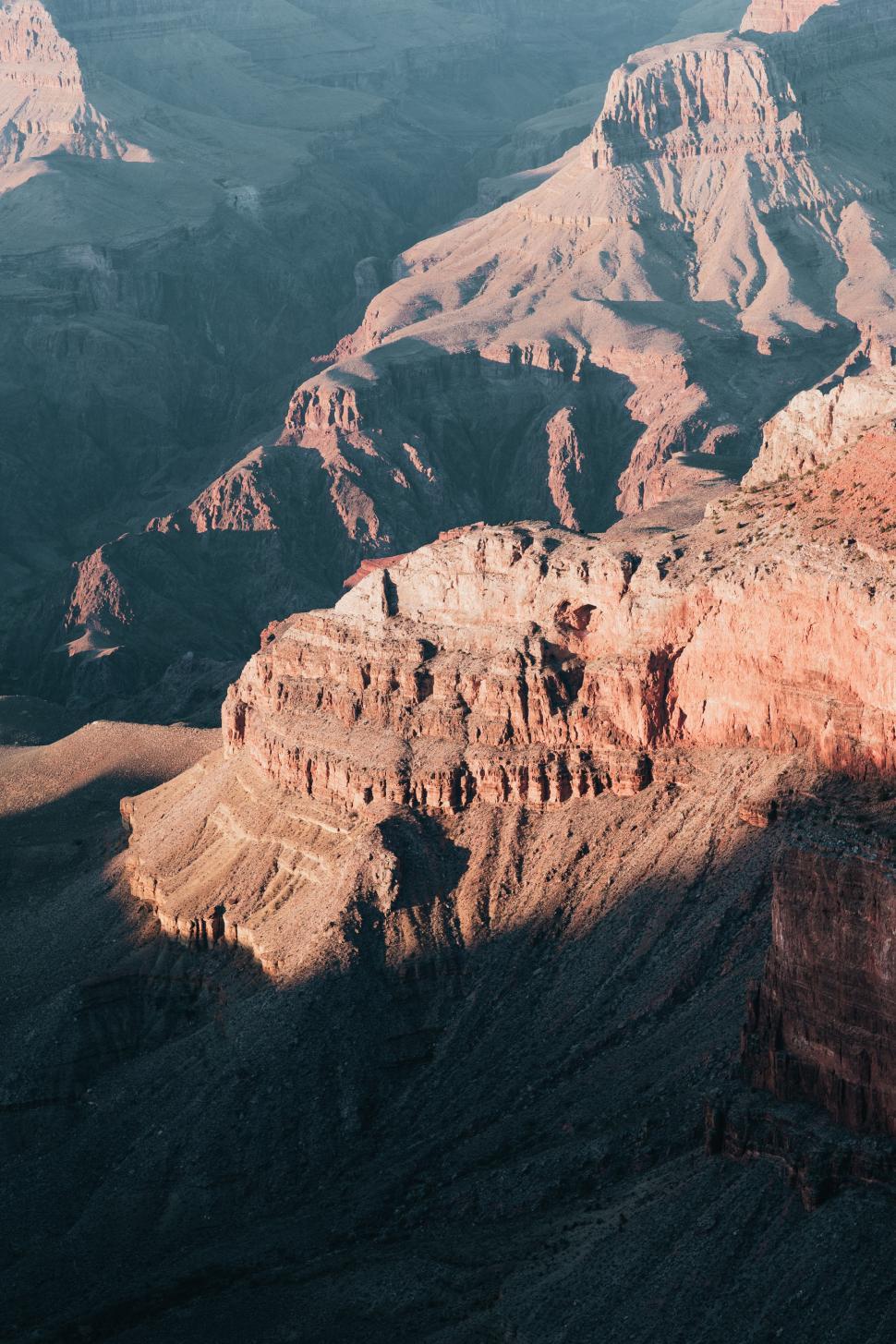 Free Image of Sunset on Arizona canyons 