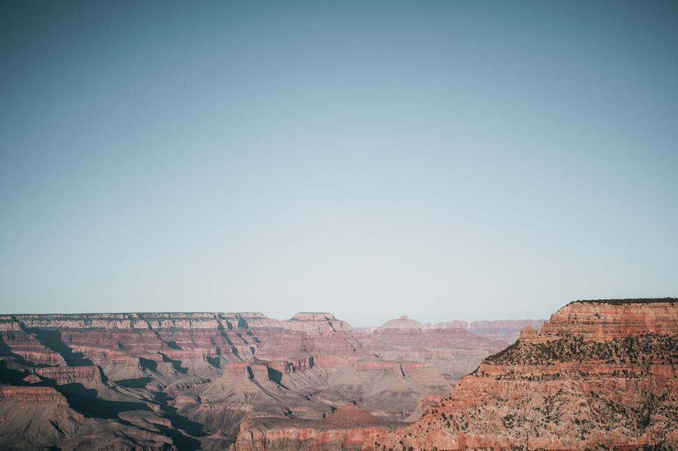 Free Image of A panoramic view of grand canyon 