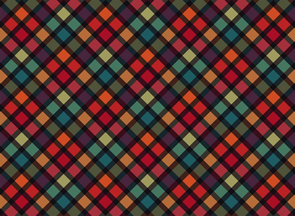 Free Image of Colorful repeating grid pattern background  