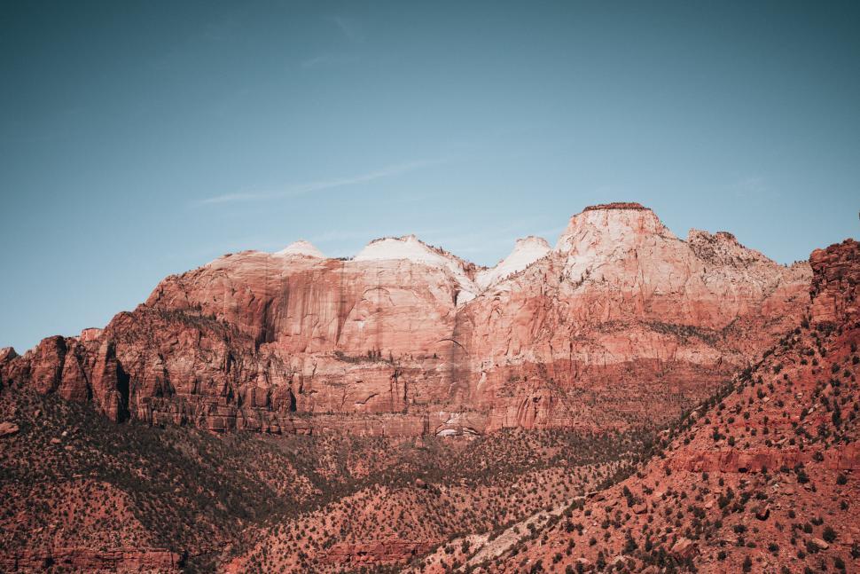 Free Image of Layered edges of grand canyon 