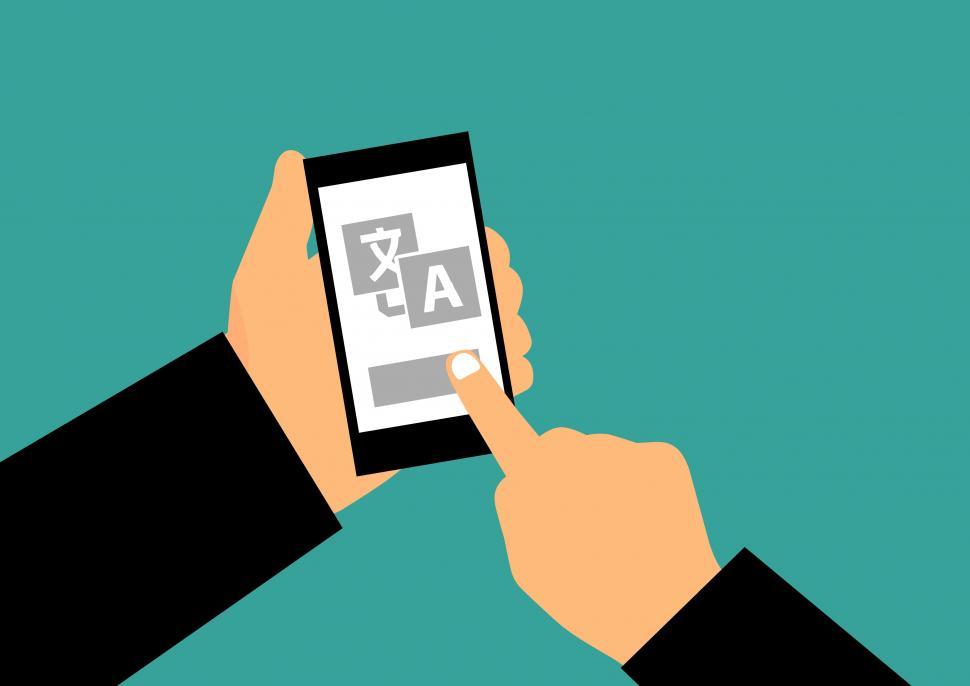 Free Image of translation Application  