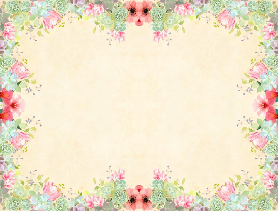 Free Image of flower paper card  