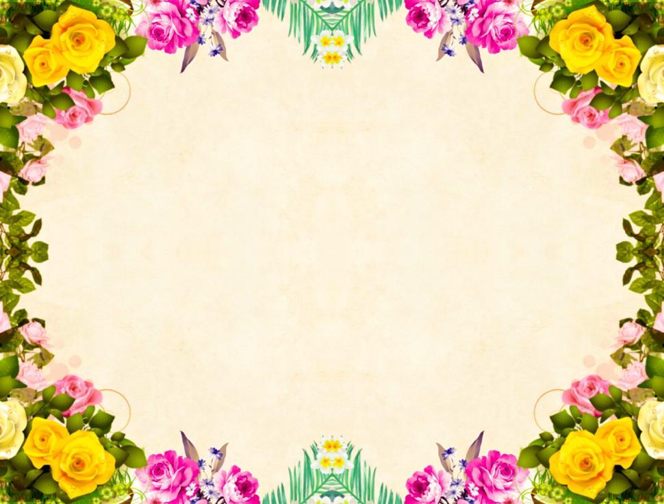 Free Image of Flower Background  