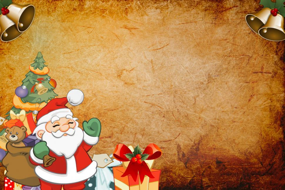 Free Image of Christmas card  