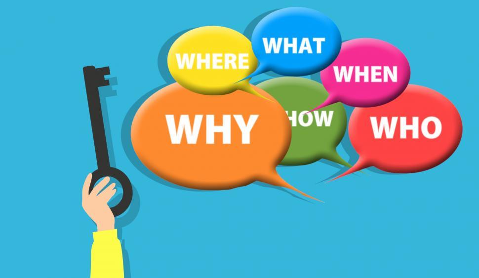 Free Image of key to questions answer  