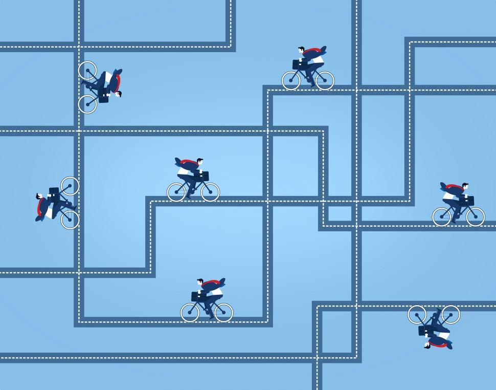 Free Image of Businessman - Career - Advancement - Path - Corporate  