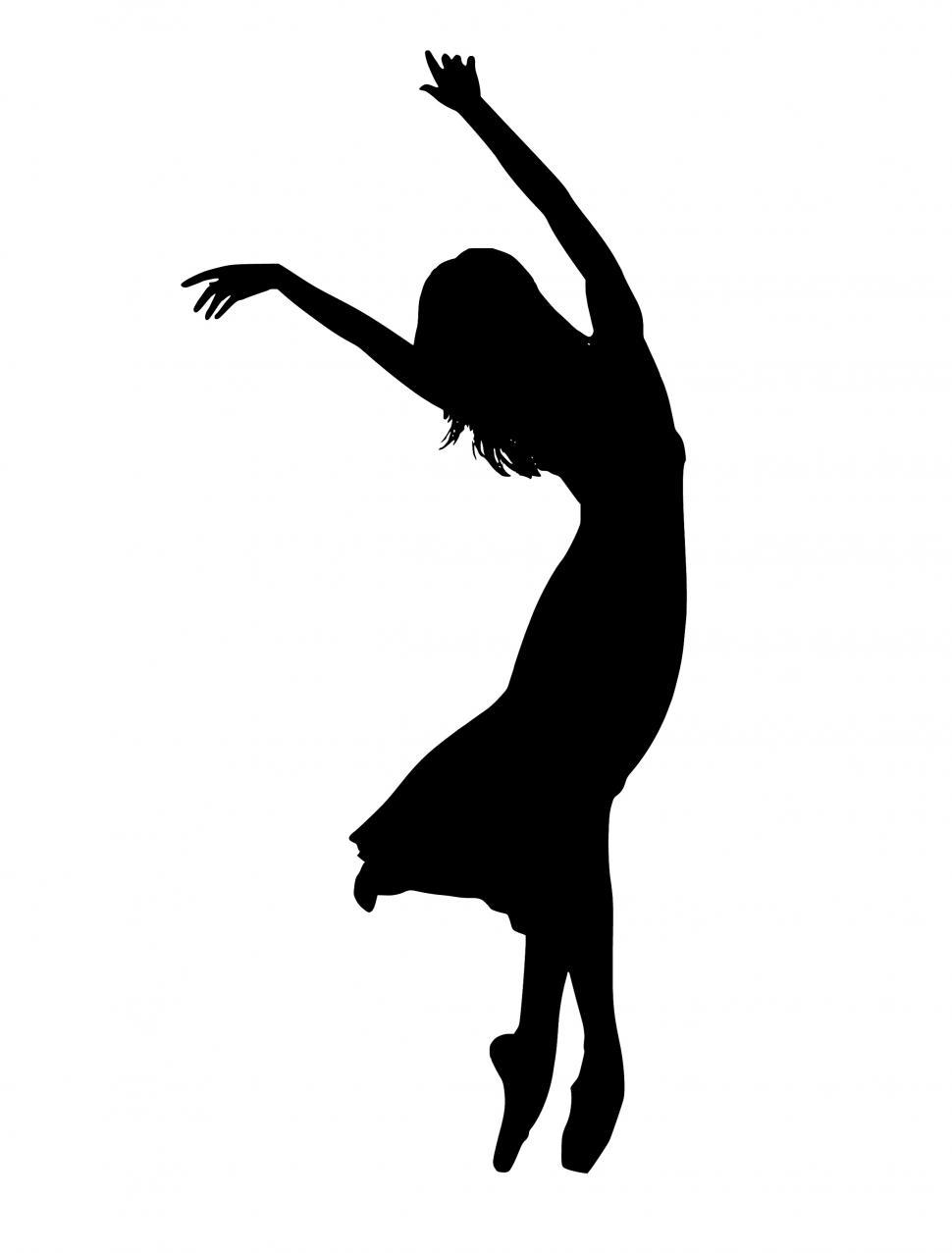 Free Image of dancer Silhouette  