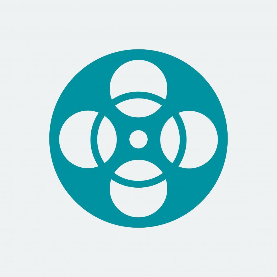 Free Image of Film reel Icon 