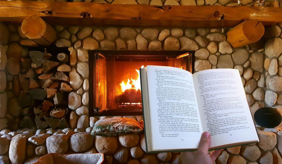 Free Image of reading books  