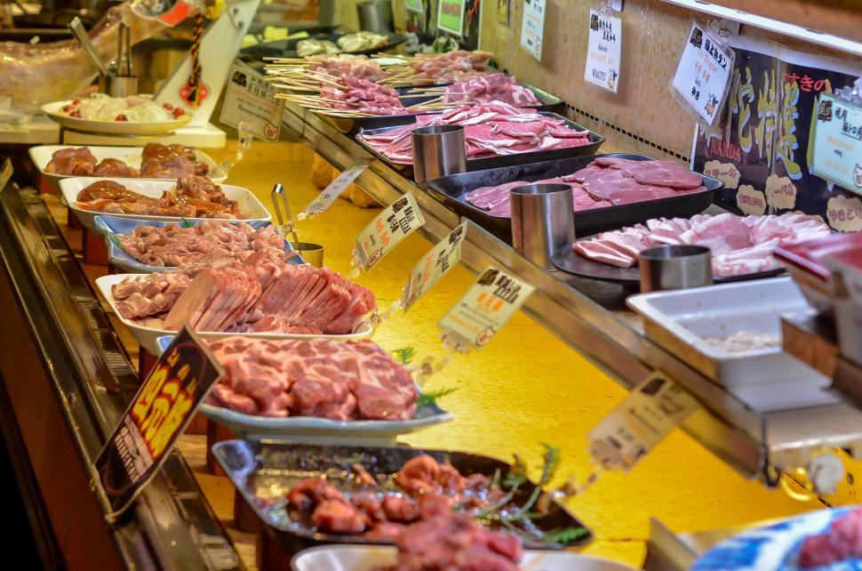 Free Image of Buffet in Japan Restaurant  