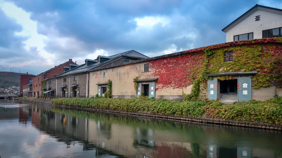 Free Image of Otaru City in Japan  