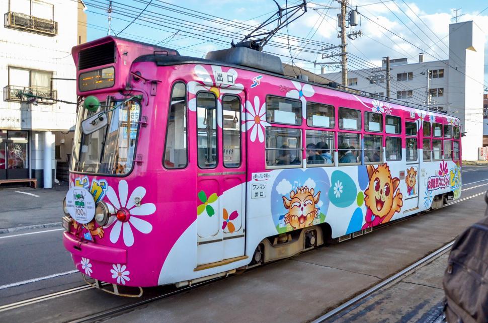 Free Image of Japanese Public Train  